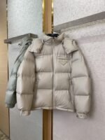 PRADA feather down jacket beige - 图片 5