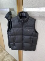 PRADA down waistcoat black - 图片 7