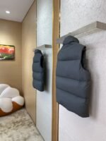 PRADA feather waistcoat grey - 图片 4