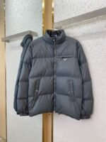 PRADA feather jacket grey - 图片 7