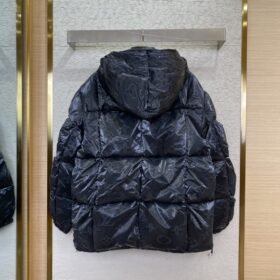 LV dark jacquard down jacket