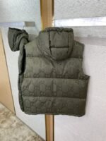 GUCCI Jacquard Down Vest Green - 图片 8