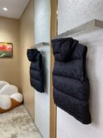 GUCCI Jacquard Down Vest Black - 图片 4