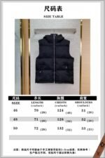 GUCCI Jacquard Down Vest Black - 图片 10