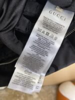 GUCCI Jacquard Down Jacket Black - 图片 9