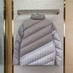 Fendi patchwork down jacket grey - 图片 2