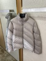 Fendi patchwork down jacket grey - 图片 7