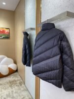 Fendi Patchwork Down Jacket Black - 图片 4