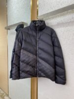 Fendi Patchwork Down Jacket Black - 图片 5