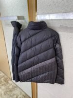 Fendi Patchwork Down Jacket Black - 图片 8