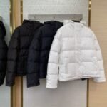 Fendi Double F Full Print Down Jacket Black - 图片 5