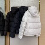 Fendi Double F Full Print Down Jacket Black - 图片 6