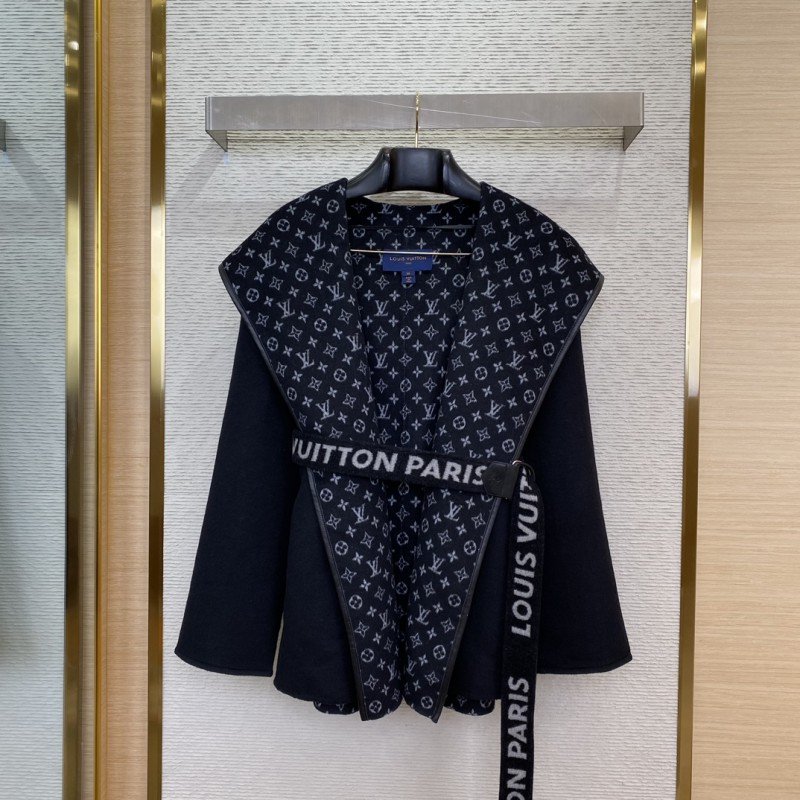 wsxc1729218055145_0.jpg LV short cape cashmere coat black - 图片 1