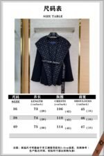 LV short cape cashmere coat black - 图片 10