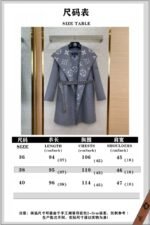 LV Mid-length caped cashmere coat grey 2 - 图片 10