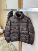 Prada Camouflage Triangle Logo Down Jacket - 图片 7