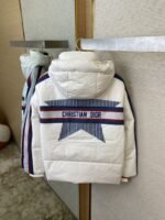 Dior Clashing Stripes Pentagram Down Jacket - 图片 8