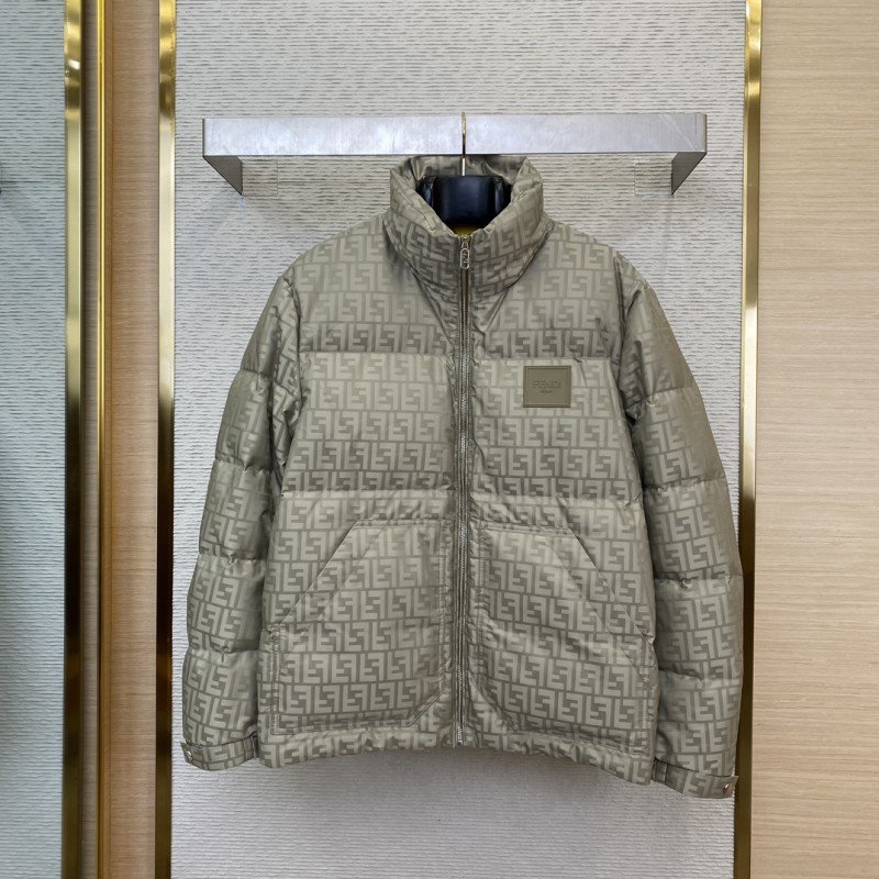 wsxc1729299130222_0.jpg Fendi printed offset labelled down jacket brown - 图片 1