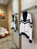 LV Embroidered Zip Woolen Jacket - 图片 3