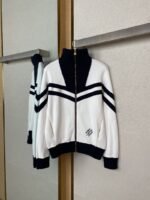 LV Embroidered Zip Woolen Jacket - 图片 5