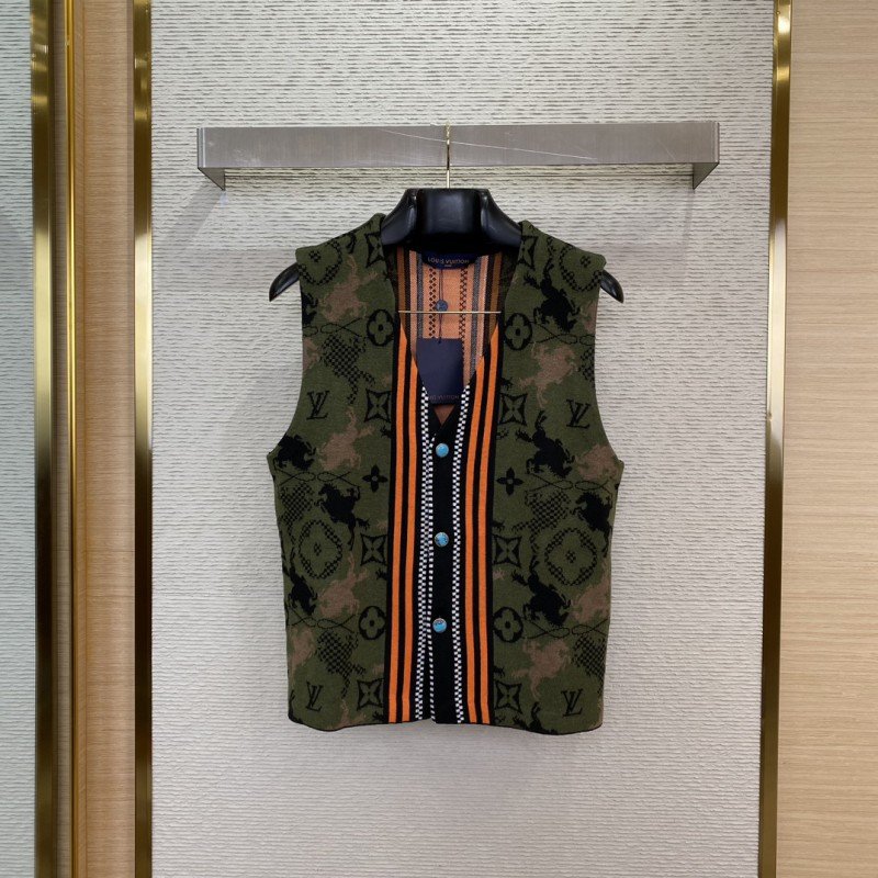wsxc1729305077161_0.jpg LV camouflage knitted waistcoat - 图片 1