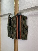LV camouflage knitted waistcoat - 图片 6
