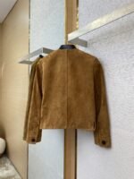 Miu Miu Suede Jacket Coat - 图片 6