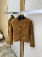 Miu Miu Suede Jacket Coat - 图片 7