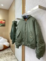 Balenciaga Hooded Aviator Jacket - 图片 3