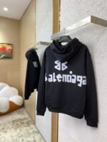 Balenciaga Tape Print Hooded Sweatshirt - 图片 4