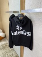 Balenciaga Tape Print Hooded Sweatshirt - 图片 8