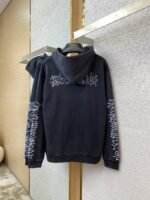Balenciaga Flame Letter Print Hooded Sweatshirt - 图片 8
