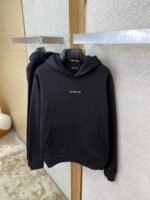 Balenciaga Reflective Letter Print Hooded Sweatshirt - 图片 7