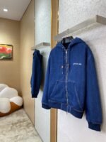 Dior Embroidered Hooded Denim Jacket - 图片 3