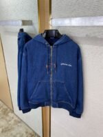 Dior Embroidered Hooded Denim Jacket - 图片 6
