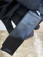Balenciaga Letter Logo Leather Jacket Jacket - 图片 9