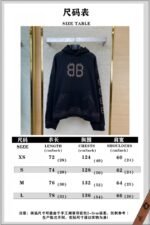 Balenciaga Logo Print Hooded Sweatshirt - 图片 10