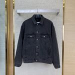 Balenciaga Luminous Print Denim Jacket