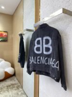 Balenciaga Luminous Print Denim Jacket - 图片 4