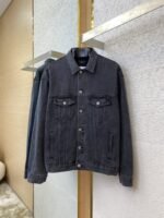 Balenciaga Luminous Print Denim Jacket - 图片 5