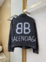 Balenciaga Luminous Print Denim Jacket - 图片 6