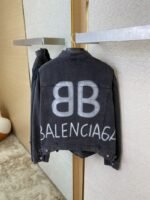 Balenciaga Luminous Print Denim Jacket - 图片 8