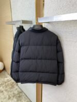Miu Miu Logo Lapel Down Coat Jacket - 图片 8