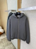 Miu Miu Logo Hooded Jacket Coat - 图片 7
