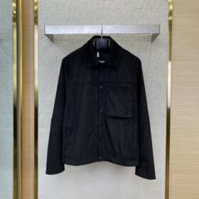 Dior Lapel Suede Jacket Blazer
