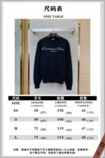 Dior Appliqué Crew Neck Sweater Black - 图片 10