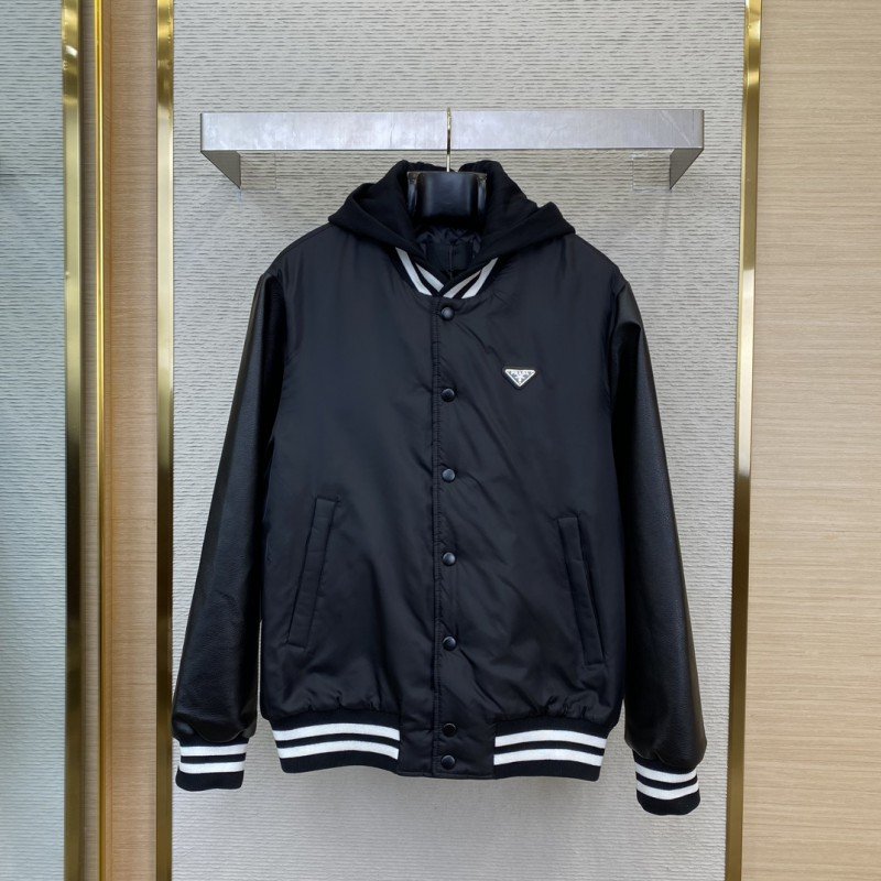 wsxc1730523036769_0.jpg Prada Recycled Nylon Aviator Jacket Coat - 图片 1