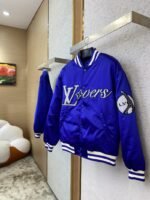 LV Colourful Diamonds Badge Cotton Jacket - 图片 2