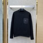 Prada Nylon Pocket Triangle Label Sweater