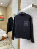 Prada Nylon Pocket Triangle Label Sweater - 图片 3